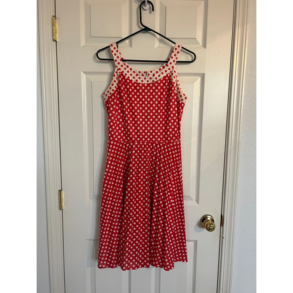 Vintage Julie Miller 2-Piece Polka Dot Dress Set